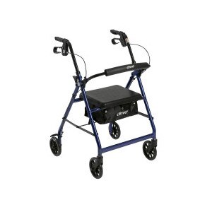 Drive Medical Walker Rollator with 6
