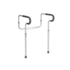 Drive Medical Toilet Safety Frame with Padded Armrests