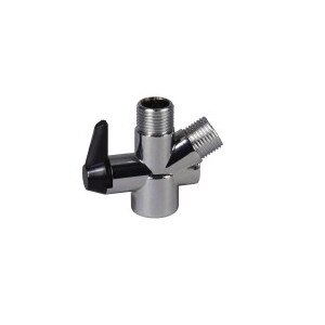 Drive Medical Handheld Shower Spray Diverter Valve Chrome