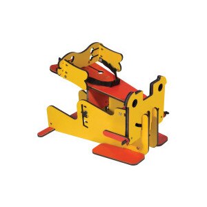 Drive Medical Wenz Straddler Bolst Chair, Yellow