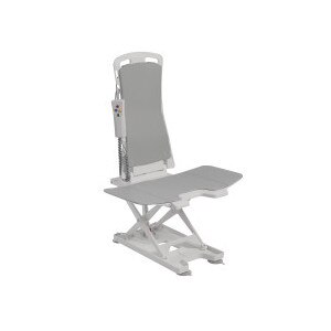 Drive Medical Bellavita Auto Bath Tub Chair Seat Lift Grey