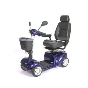 Drive Medical Pilot 4-Wheel Power Scooter Blue 20