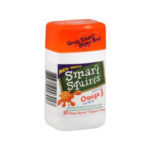 Smart Squirts Omega-3 Plus Vitamins Orange Squirts