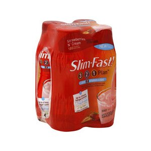 Slim-Fast Shakes Strawberries n' Cream