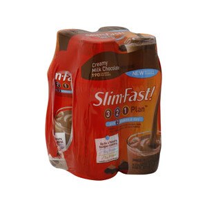 Slim-Fast 3-2-1 Plan Shakes Creamy Milk Chocolate
