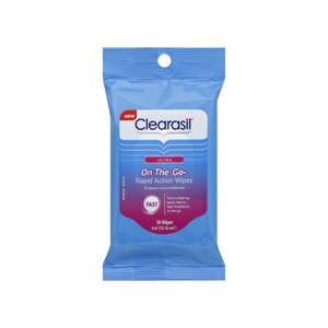Clearasil Ultra On-The-Go Rapid Action Wipes