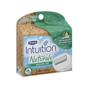 Schick intuition Naturals Razor Cartridges Sensitive Care