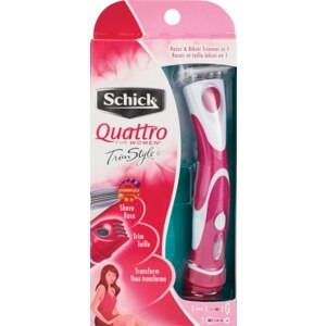 Schick Quattro Razor & Bikini Trimmer