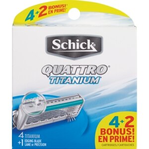 Schick Quattro Titanium Cartridges