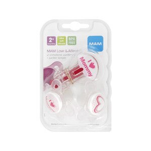 MAM Love & Affection Orthodontic Pacifiers 2+ Months