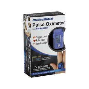 ChoiceMMed Pulse Oximeter with Pedometer
