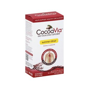 CocoaVia Daily Cocoa Extract Supplement Flavored Mix Summer Citrus