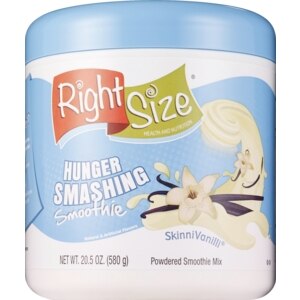 RightSize Powdered Smoothie Drink Mix Skinni Vanilli