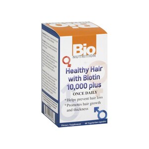 Bio Nutrition Healthy Hair with Biotin Capsules