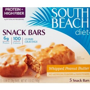 South Beach Diet Snack Bars Whipped Peanut Butter