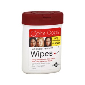 Color Oops Hair Color Remover Wipes