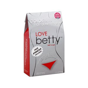 Love Betty Color For Hair Down There, Semi-Perm Color Red