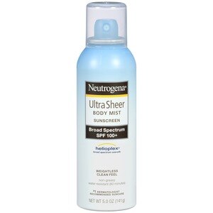 Neutrogena Ultra Sheer Body Mist Sunblock SPF 100+