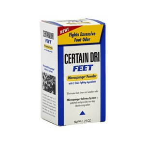 Certain Dri Microsponge Foot Powder