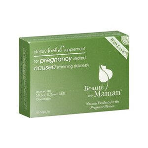 Beaute de Maman Pregnancy Related Nausea Supplement with Lime Capsules