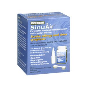 Sinuair Powdered Nasal Irrigation Solution And Moisturizer