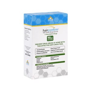 Hair Confirm Hair Follicle Multi-Drug Test Kit + Prescription Drugs