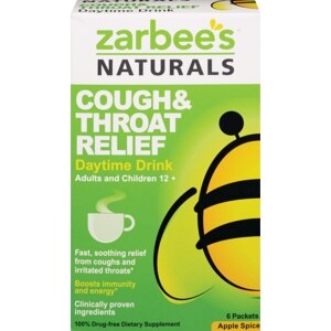 Zarbees Cough & Throat Relief Daytime Drink, Apple Spice