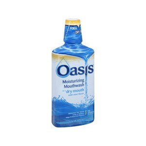 Oasis Moisturizing Mouthwash for a Dry Mouth Mild Mint Flavor