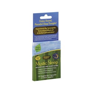 India Herbs Mystic Sleep Relaxation And Sleep Blend Vegetarian Capsules
