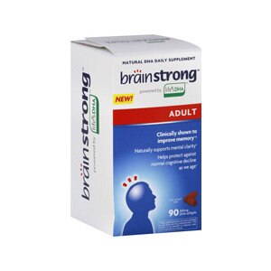 Brain Strong Natural DHA Daily Supplement Adult 300 mg