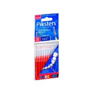 Piksters Size 4 Red Handle