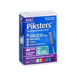 Piksters Size 6 Green Handle