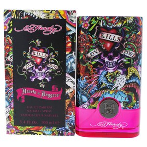 Ed Hardy Hearts & Daggers by Christian Audigier Eau De Parfum Spray 3.4 OZ