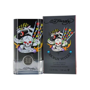 Ed Hardy Born Wild by Christian Audigier Eau de Toilette Spray, 3.4 OZ
