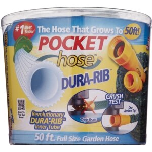 Pocket Hose Ultra 3X Stronger 50ft. Full Size Garden Hose