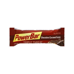 PowerBar Triple Threat Bars Chocolate Caramel Fusion