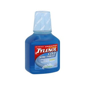 Tylenol Cold Sore Throat Liquid Extra Strength Cool Burst