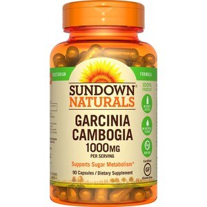 Sundown Naturals Garcinia Cambogia 1000mg Capsules, 90ct