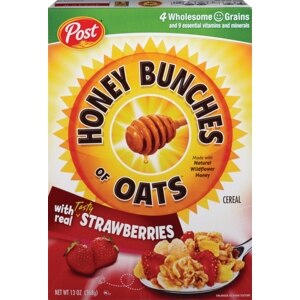 Post Honey Bunches of Oats with Real Strawberries Cereal
