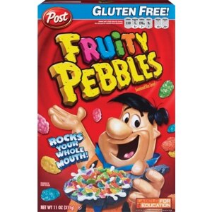 Post Fruity Pebbles Cereal