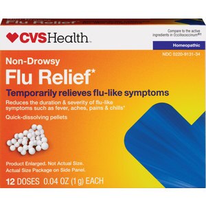 CVS All Natural Flu Relief Quick Dissolving Pellets