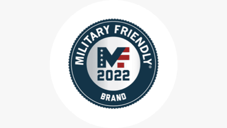 2022 Military Friendly logo for brand
