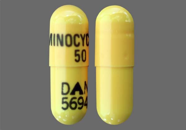 minocycline 100mg oral capsule