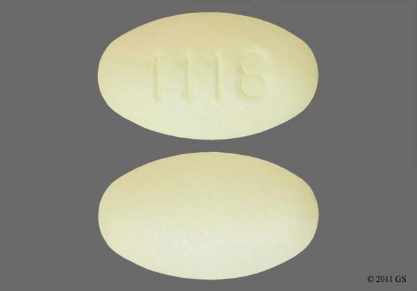 what does losartan hctz 100-25 look like