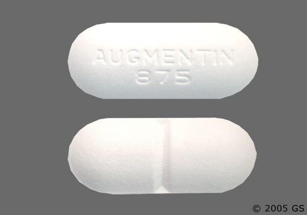 amoxicillin 875mg-potassium clavulanate 125mg tablet