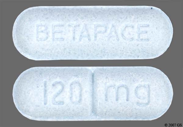 sotalol 120mg tab