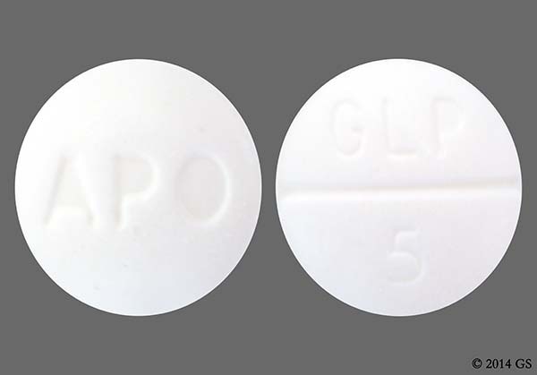 glipizide 5mg tabs