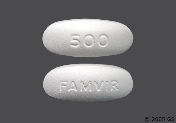 what is the drug famciclovir used to treat