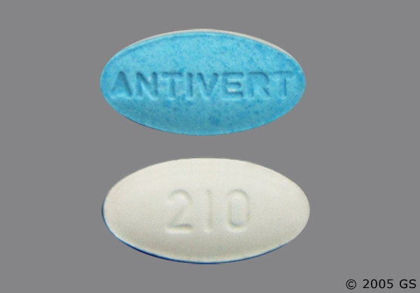 meclizine 25mg rx