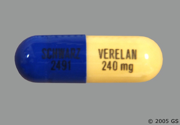 verapamil cap 240mg er